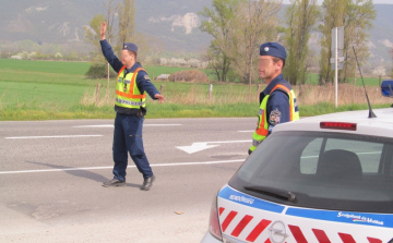 Fokozott rendőri ellenőrzés lesz több megyében