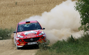 Ezüstérem a Veszprém Rally-n